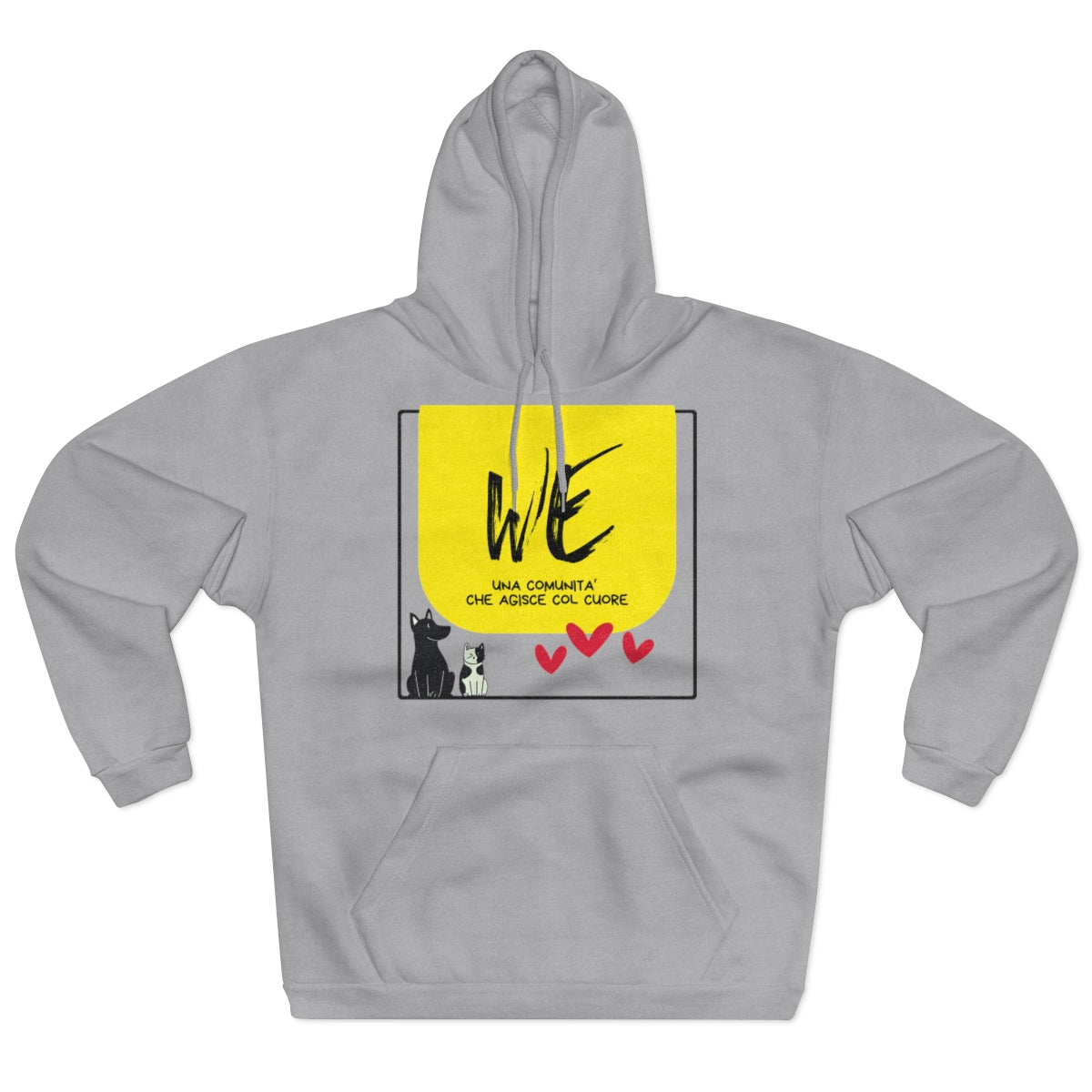Felpa con Cappuccio Unisex