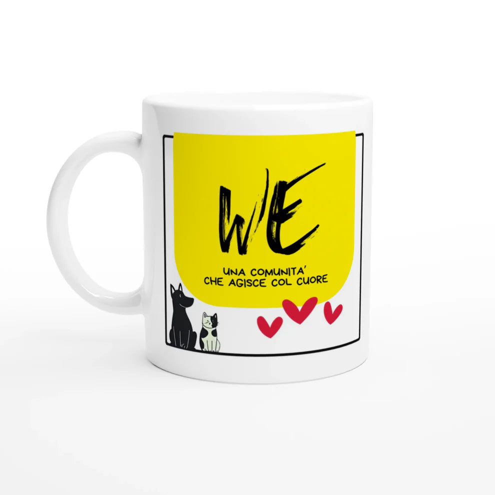 Tazza a due colori o bianca
